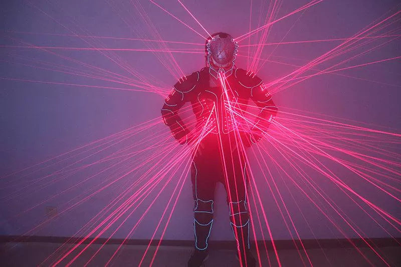 New Red Laser Robot Suit Laser Fiber Optic 2 in 1
