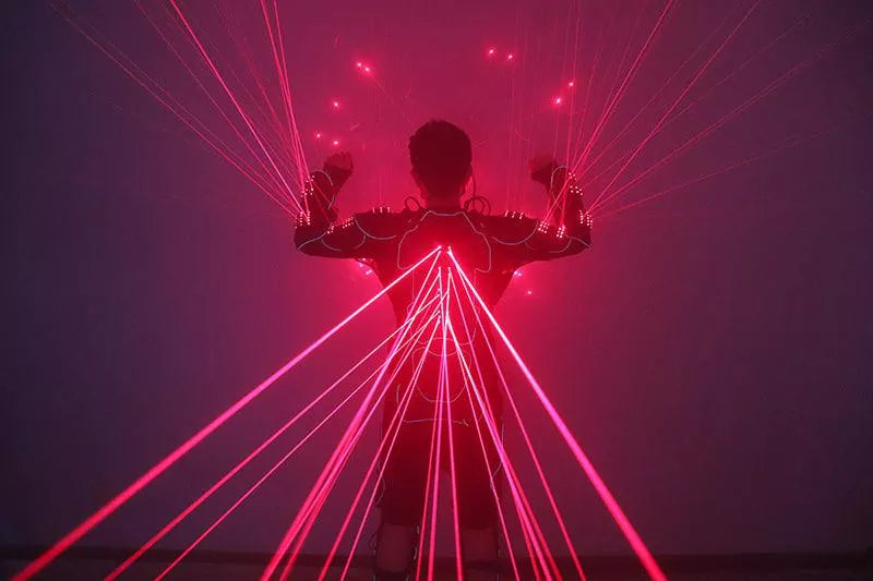New Red Laser Robot Suit Laser Fiber Optic 2 in 1