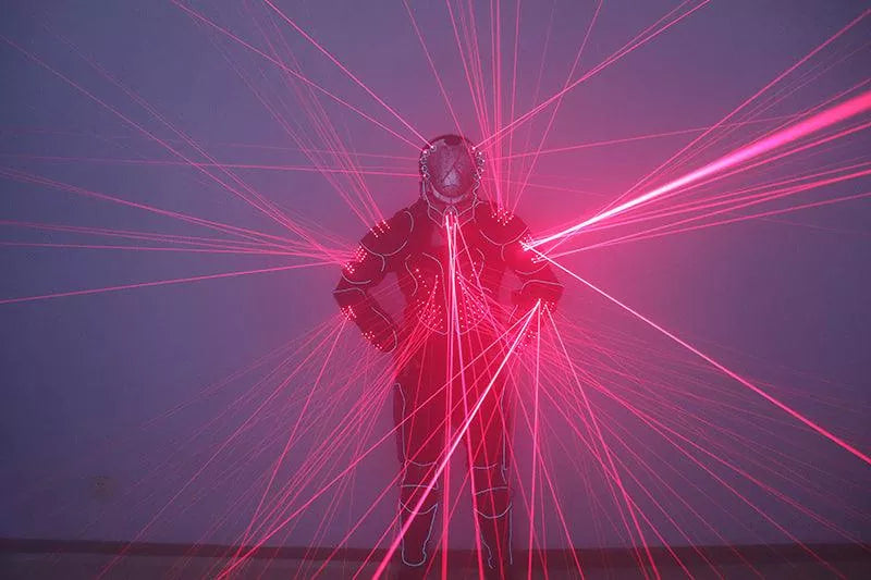 New Red Laser Robot Suit Laser Fiber Optic 2 in 1