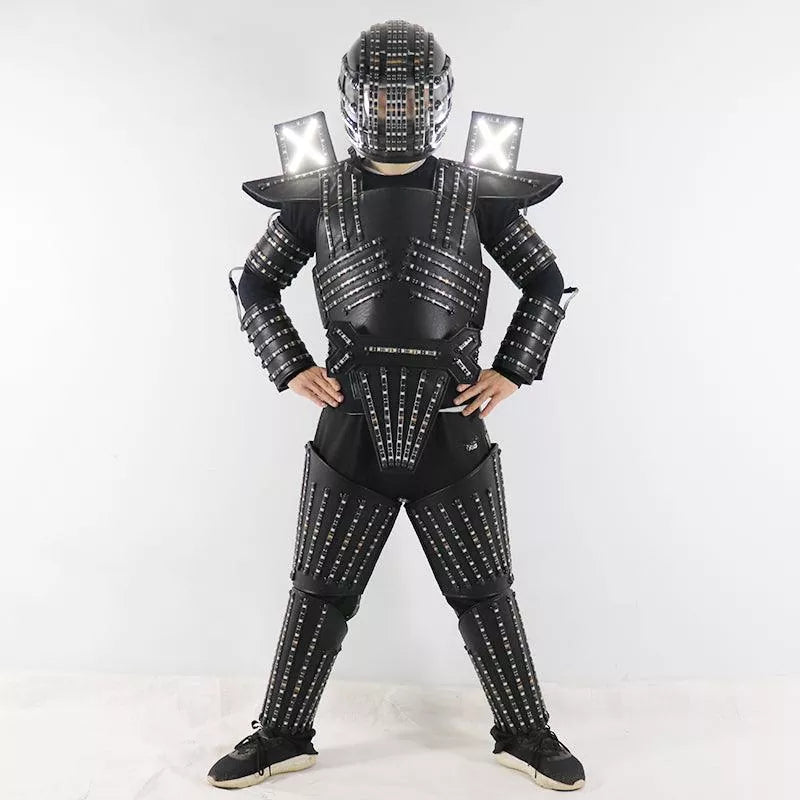 XX new LED robot set-MJ