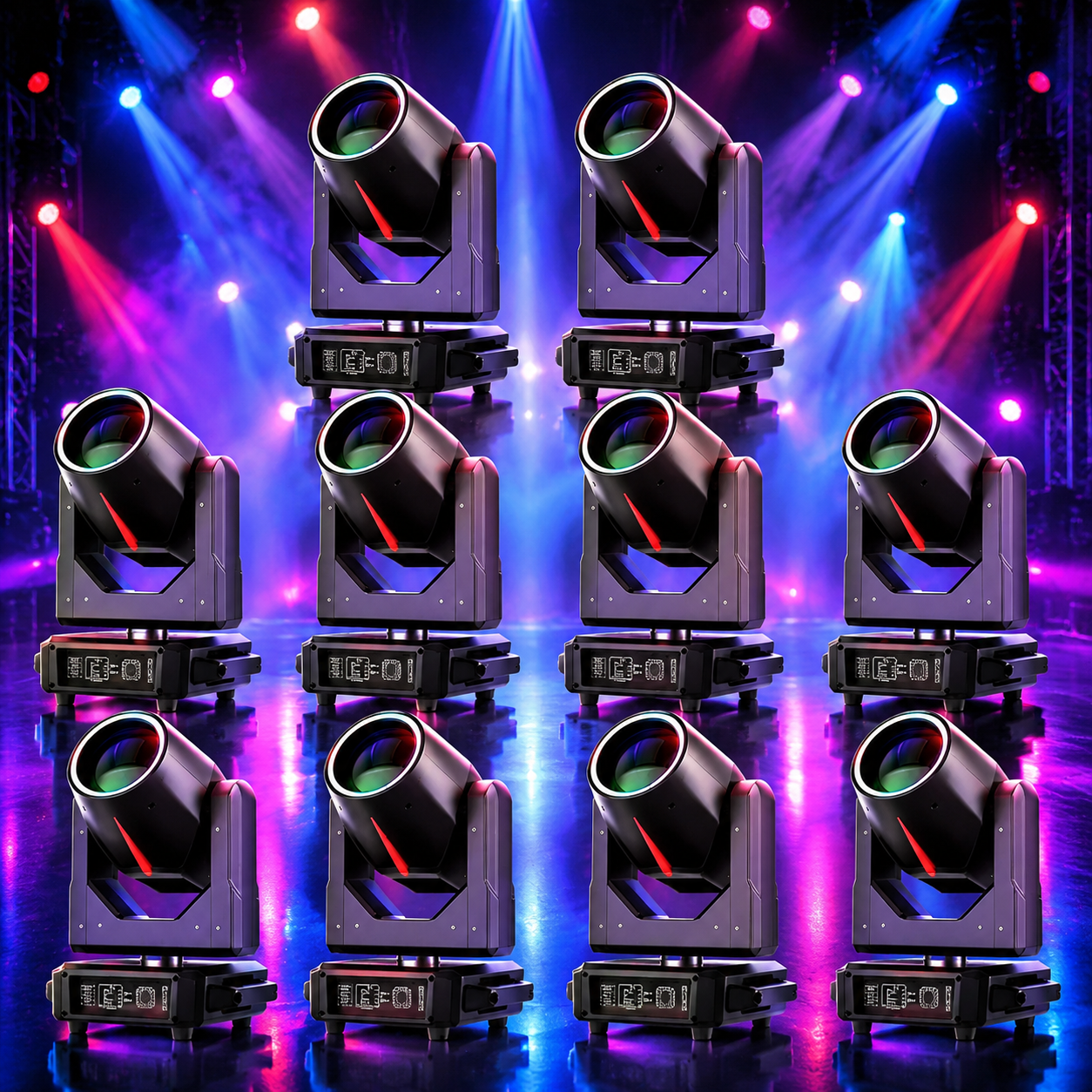 295W Gobo DMX512 Moving Head Stage Light DJ Event-E68