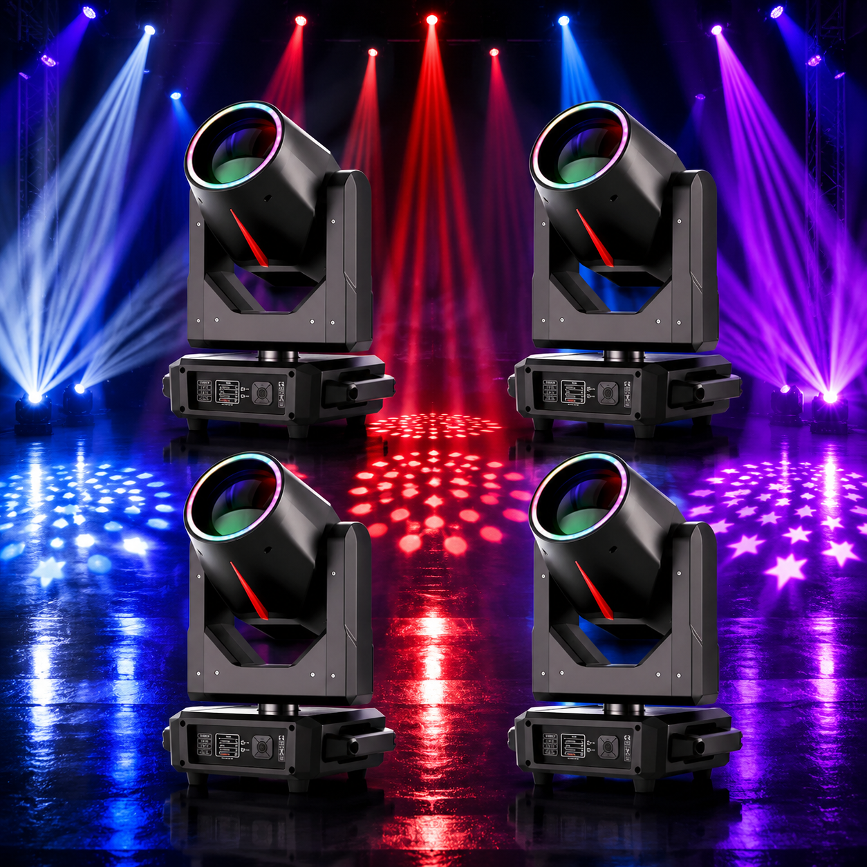 295W Gobo DMX512 Moving Head Stage Light DJ Event-E68