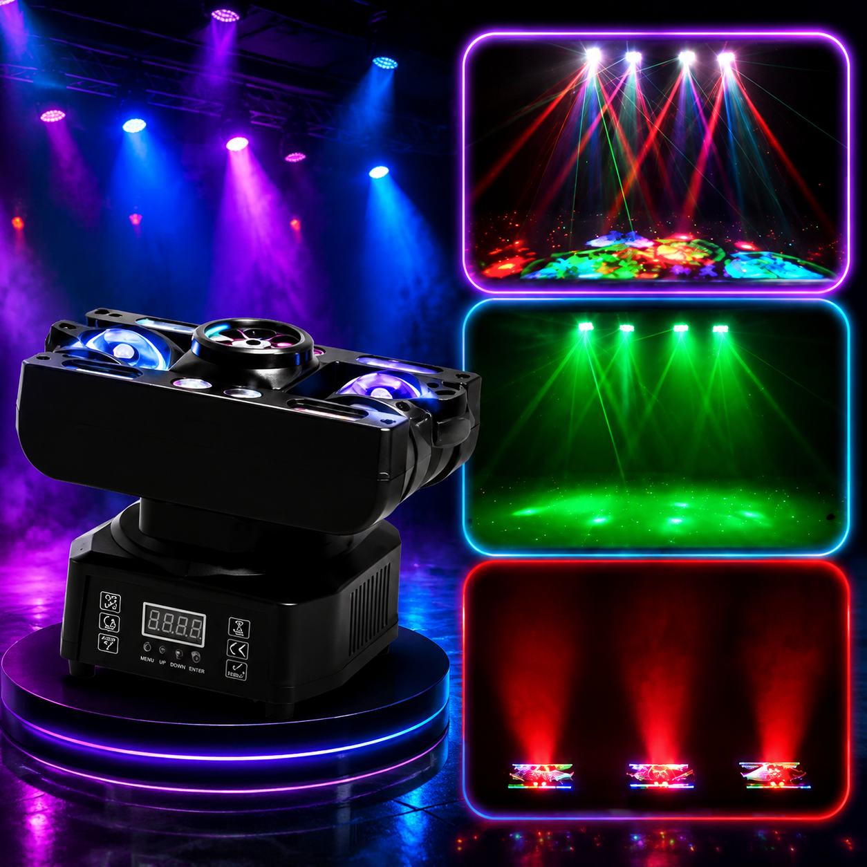CE RGB Laser DJ Stage Light for Club & Bar-E90
