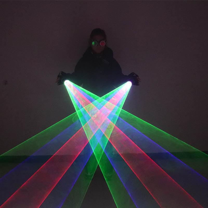 Gypsophila stage performance laser gloves - Ktvlights