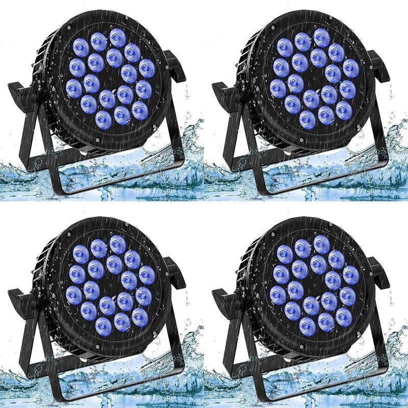 IP65 LED Par Light 18x10W RGBW