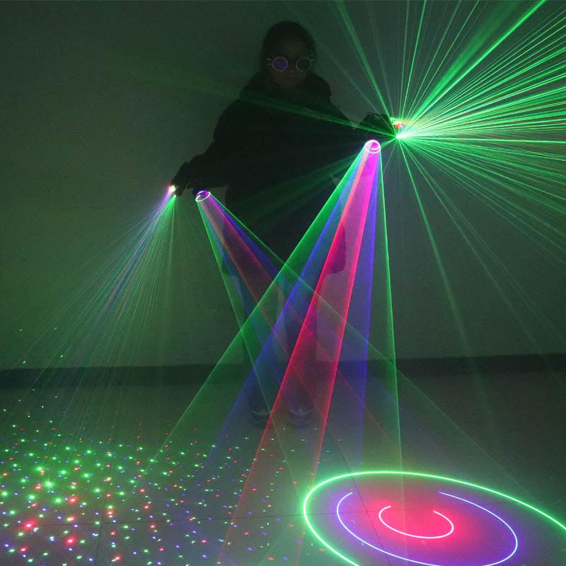 Gypsophila stage performance laser gloves - Ktvlights