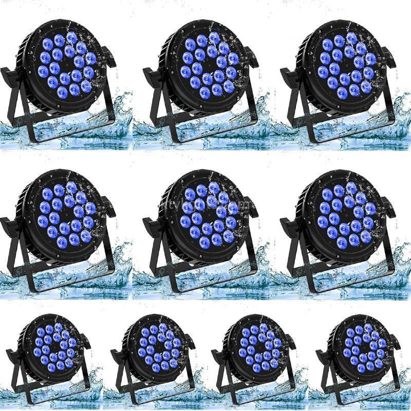 IP65 LED Par Light 18x10W RGBW