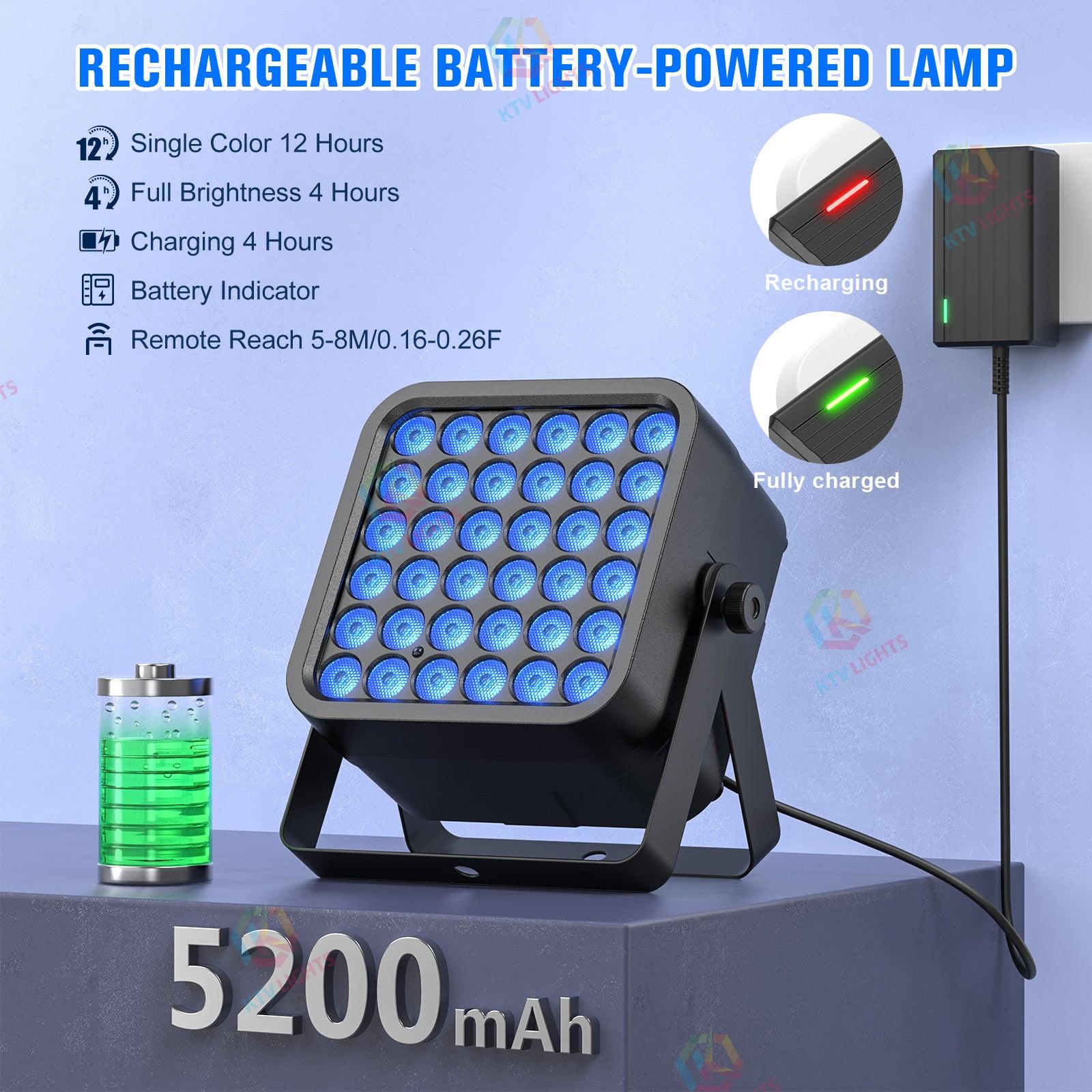 5200mAh rechargeable PAR lamp-P36