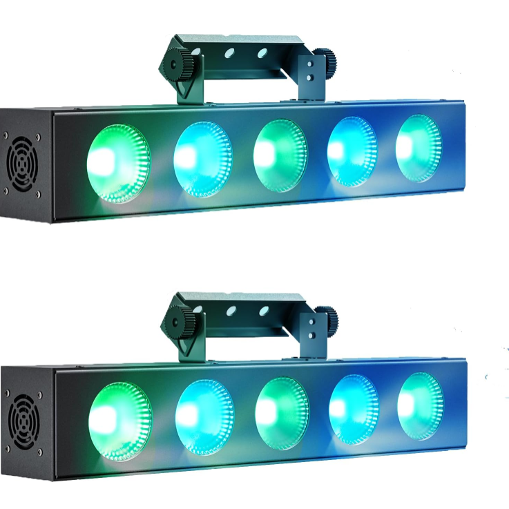 5-Eye 5X12W RGBW 4In1 Cob LED Wall Washer Light-X19