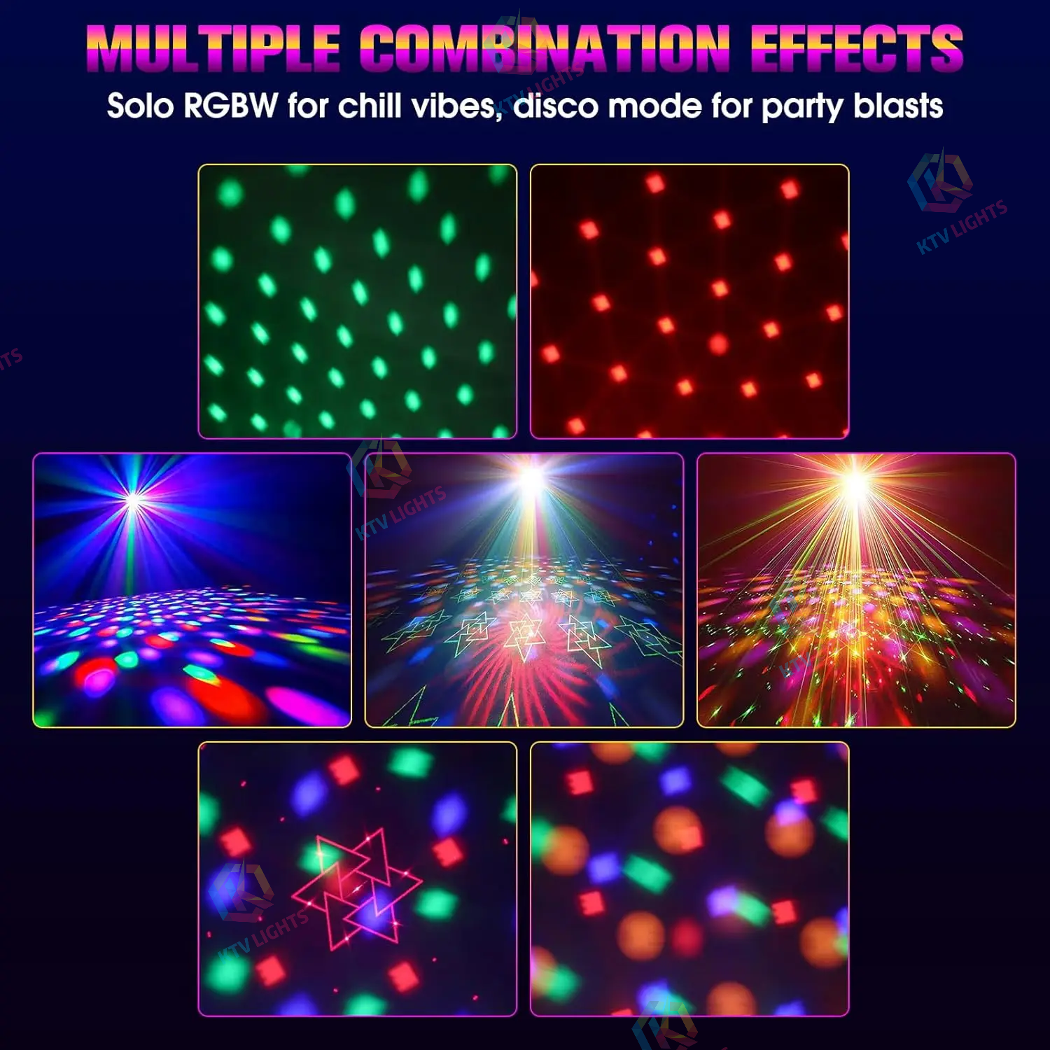LED Party Lights DJ Disco Ball Lights-C27
