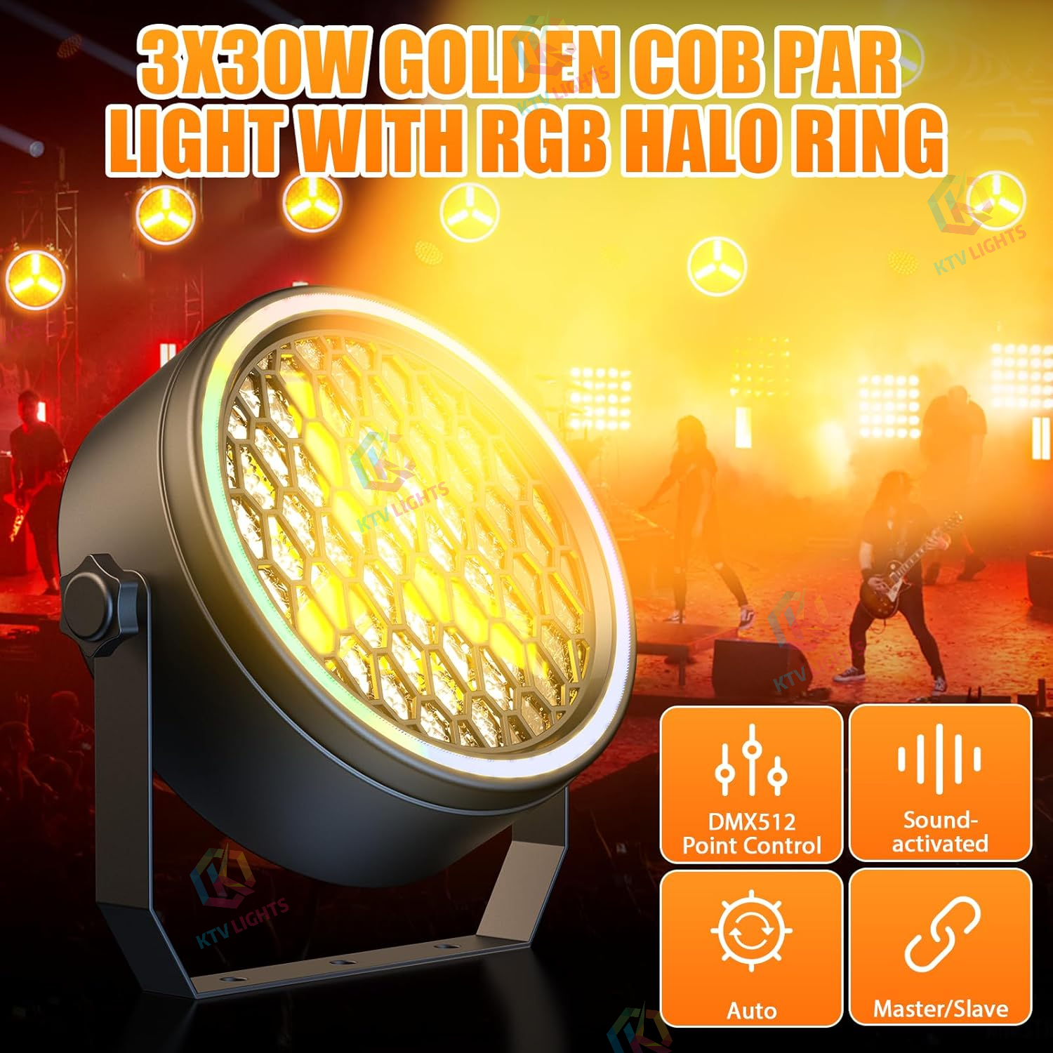 Stage PAR lights COB stage spotlights-P63