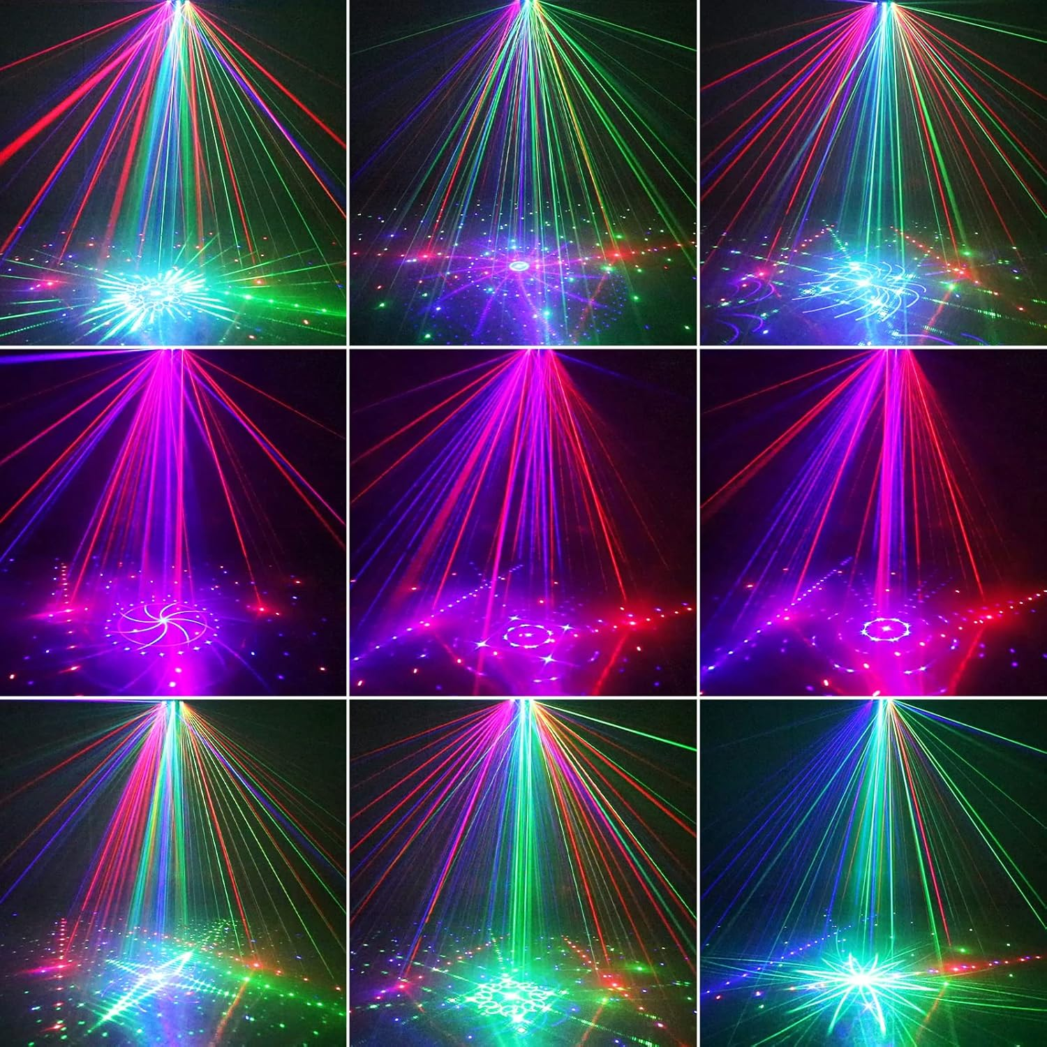 4-in-1 RGB Disco Laser Light-B5