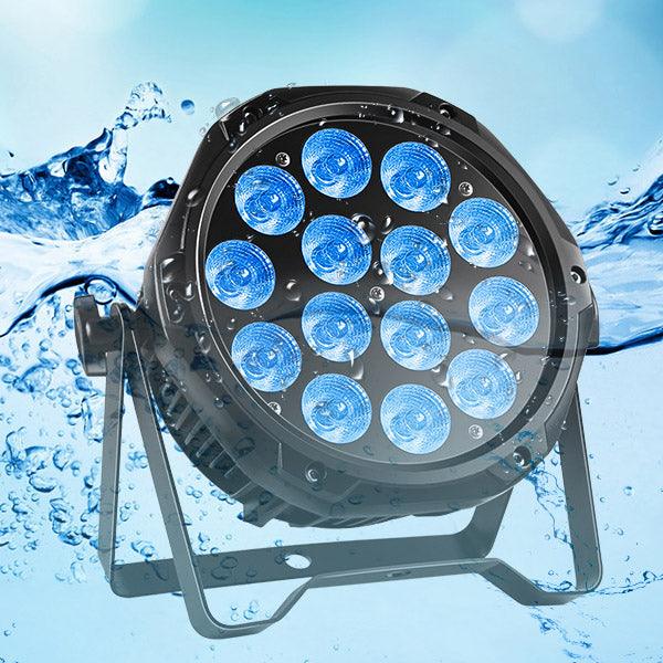 LED Par Lights IP67 Waterproof DJ Stage Light RGBW 4-in-1 Uplighting DMX Control (4 pcs) - Ktvlights
