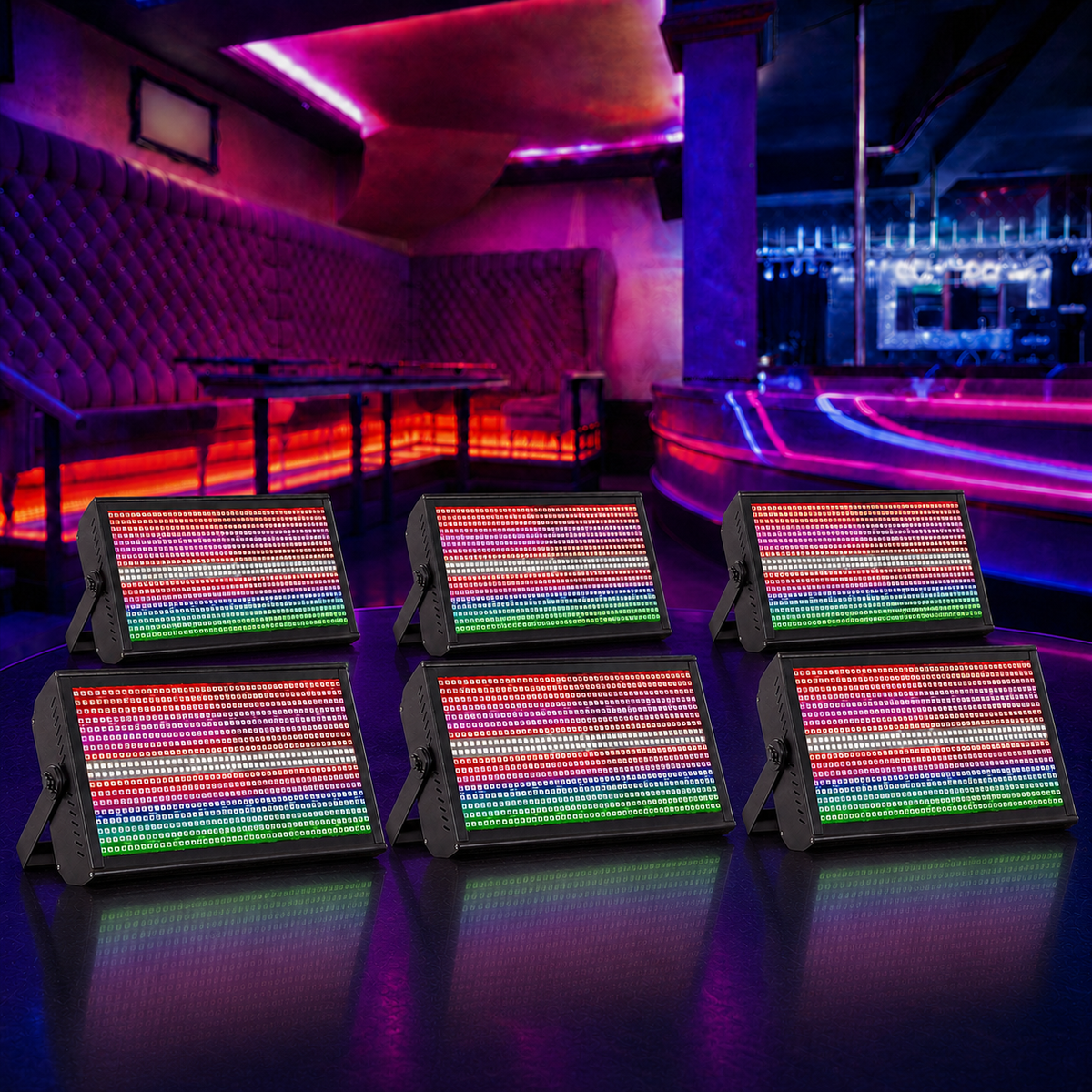 KTVLIGHTS 200W RGBW 4-in-1 High-Brightness LED Wall Washer-X20