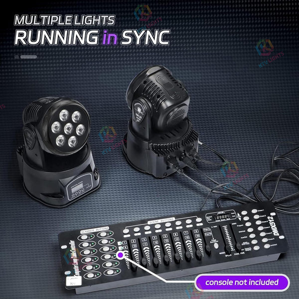 7x10W Moving Head Color Washing Light - P9