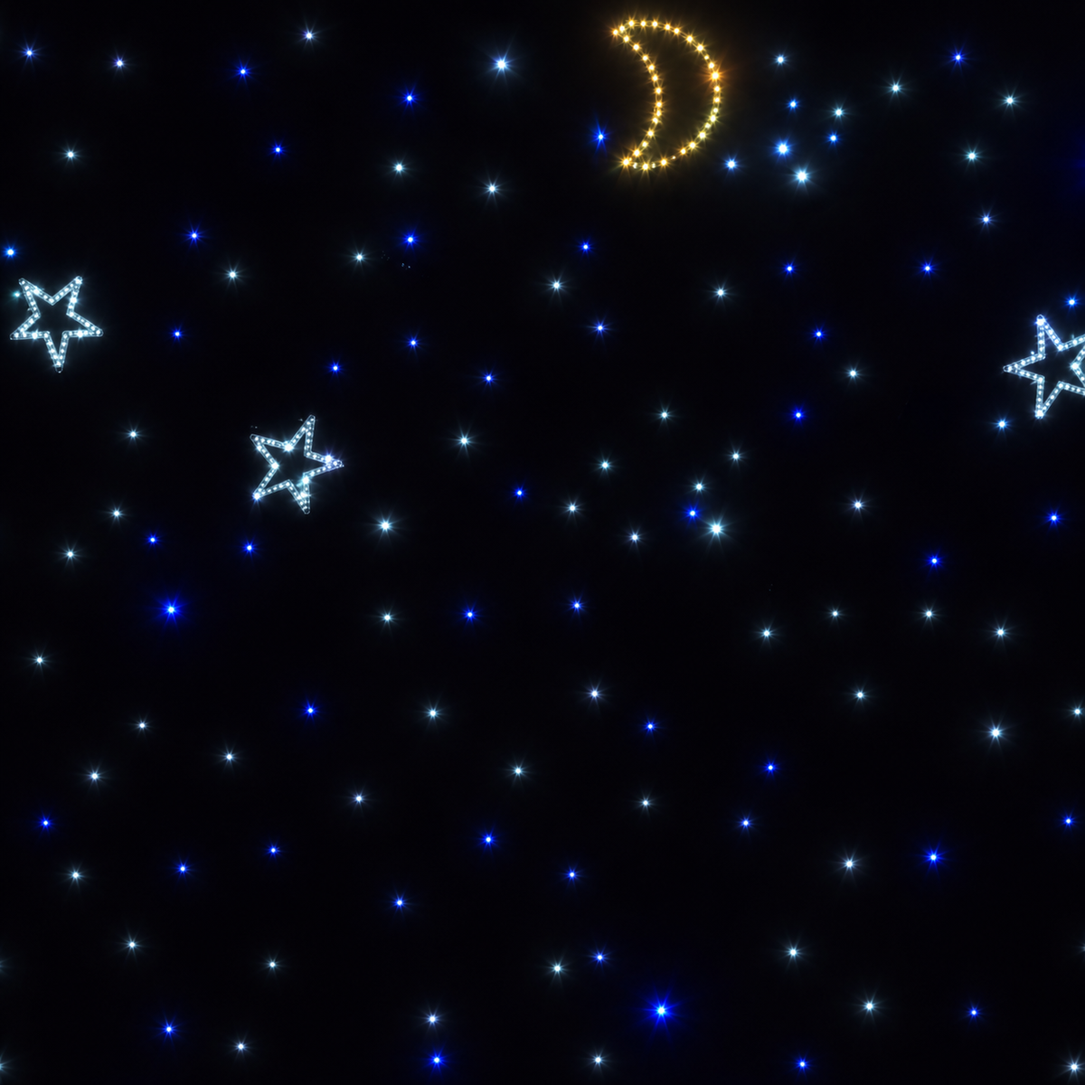 KTVLIGHTS LED Dynamic Starry Sky Screen, suitable for weddings and stage events-M68