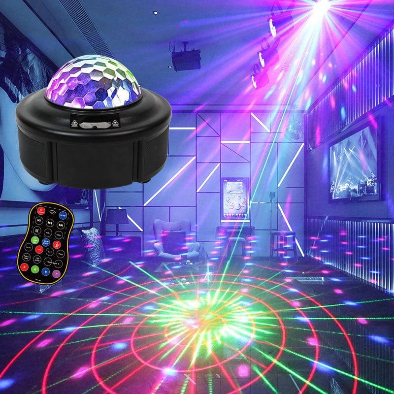 Music bluetooth speaker magic ball laser light - Ktvlights