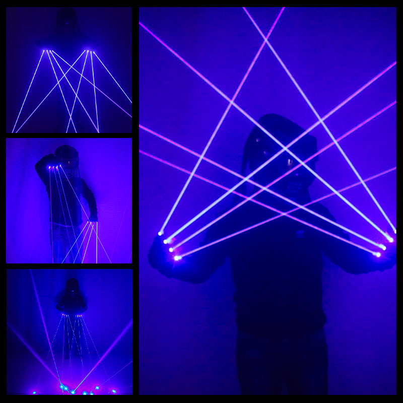 Gypsophila Luvas Laser para Festa