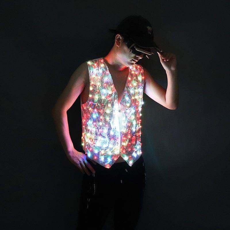 Colorful LED luminous vest - Ktvlights