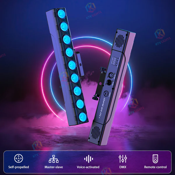 36W 9 LEDs RGBW 4-in-1 Wall Washer-X9