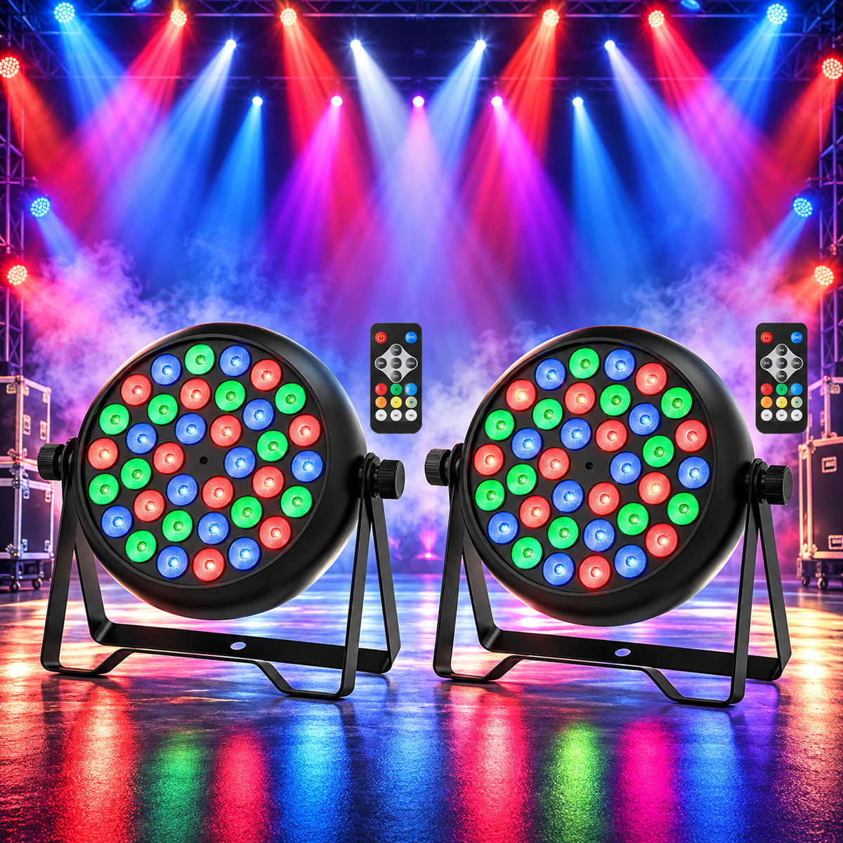 36 LED RGB Par Light DMX Stage Light-P58