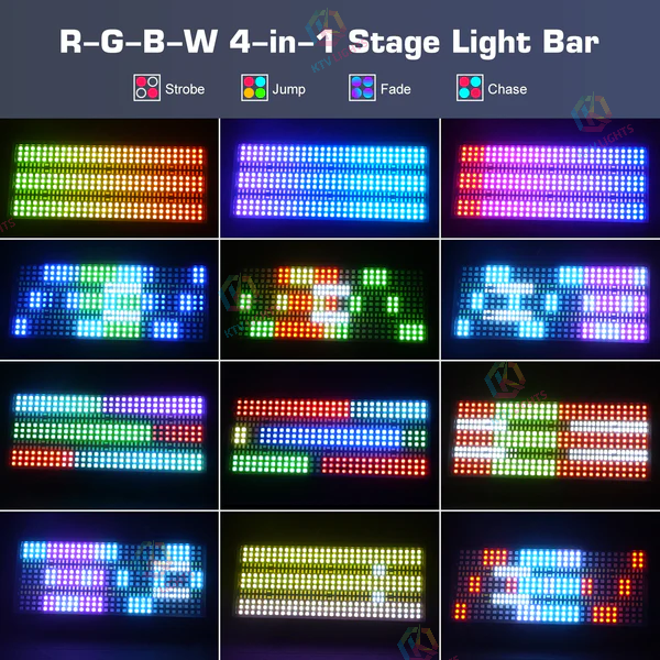 120W RGBW Led Effect Wash Strobe Lighting -X4
