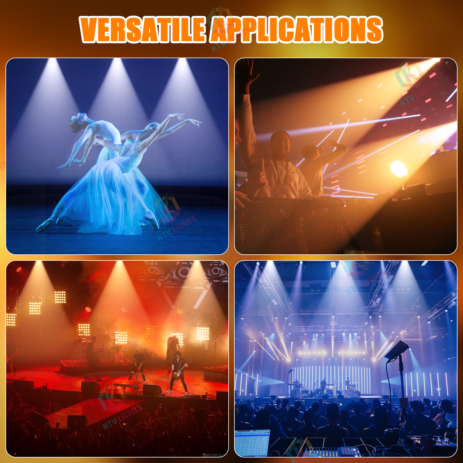 Mini Holofote LED de Feixe Branco Quente 3W-J3