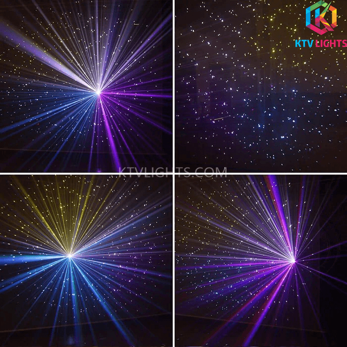 lumière laser ciel étoilé 2w-dmx stage light-b21