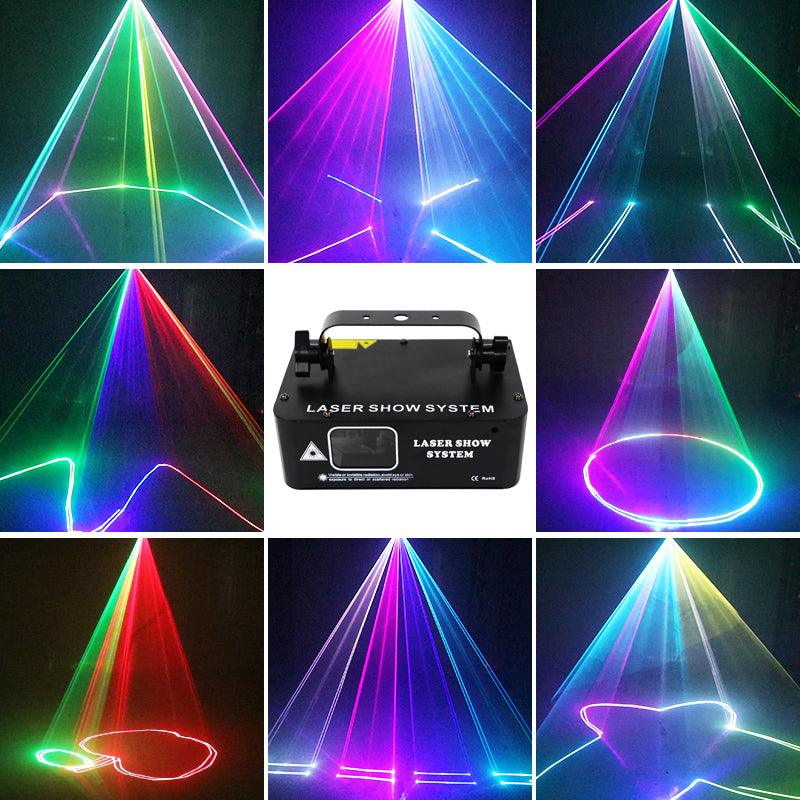 New RGB full color beam scanning laser light - Ktvlights