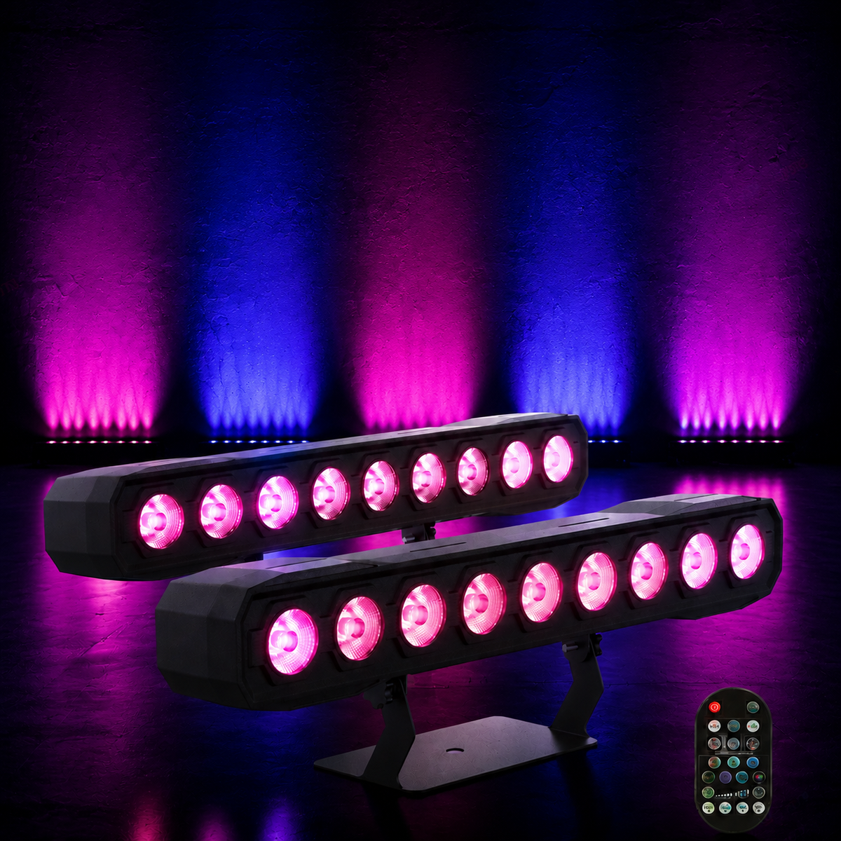 KTVLIGHTS 60W RGBW LED Wall Washer Light for Stage & DJ-X6