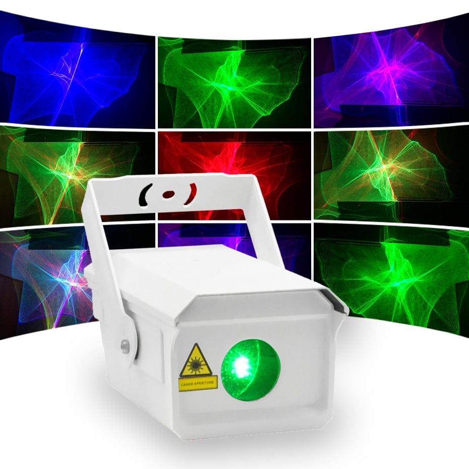 2W Waterproof RGB Aurora Laser Projector DMX Stage Light - Ktvlights
