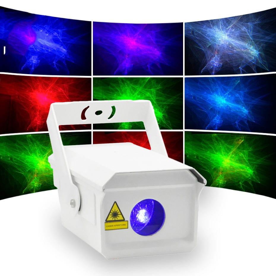 2W Waterproof RGB Aurora Laser Projector DMX Stage Light - Ktvlights