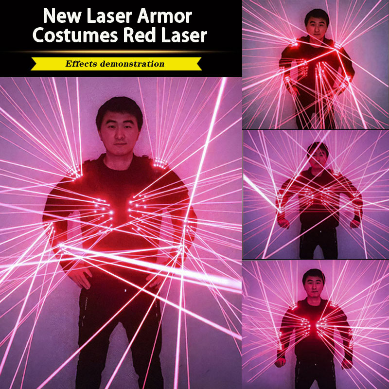 New Laser Armor Costumes Red Laser-M29