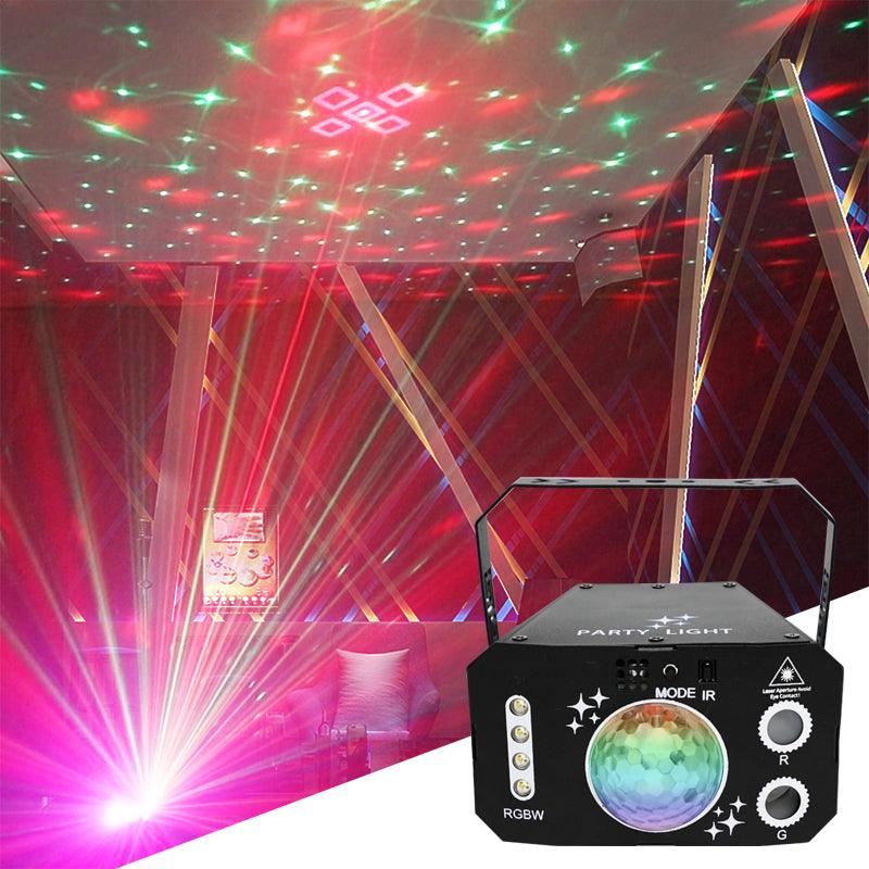 Seven Holes Party Laser Lights - Ktvlights