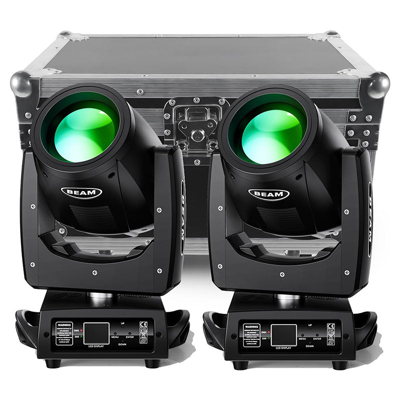 230W 7R beam 24 facet prism moving head light-E21
