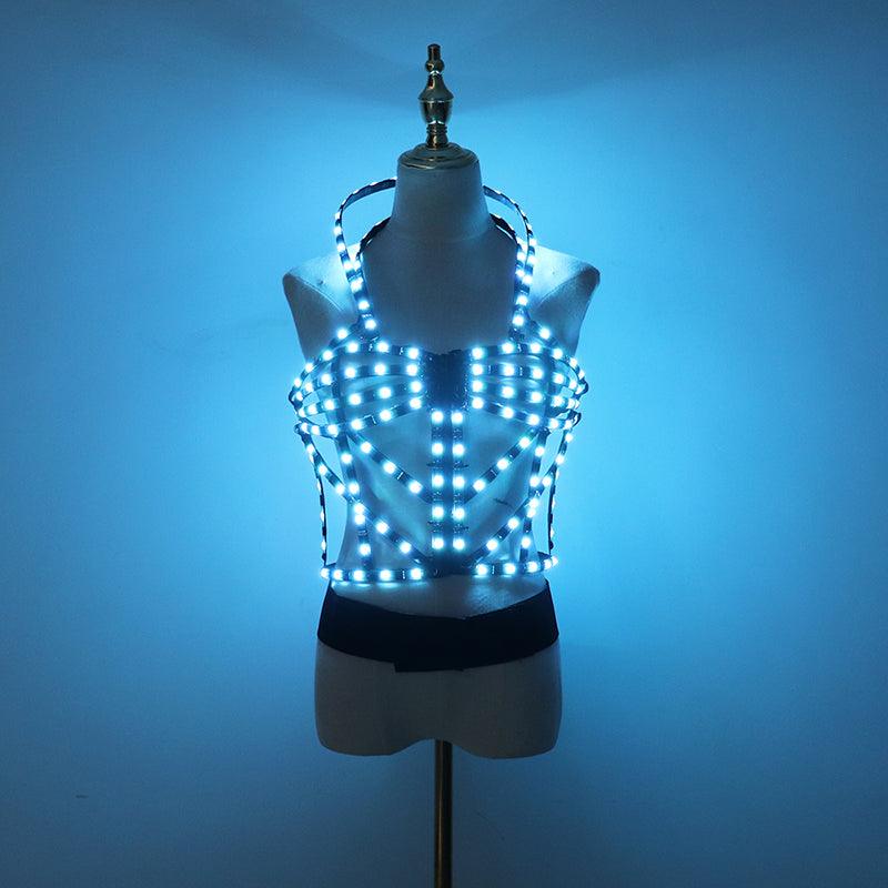 Full color LED cage clothing short style - Ktvlights