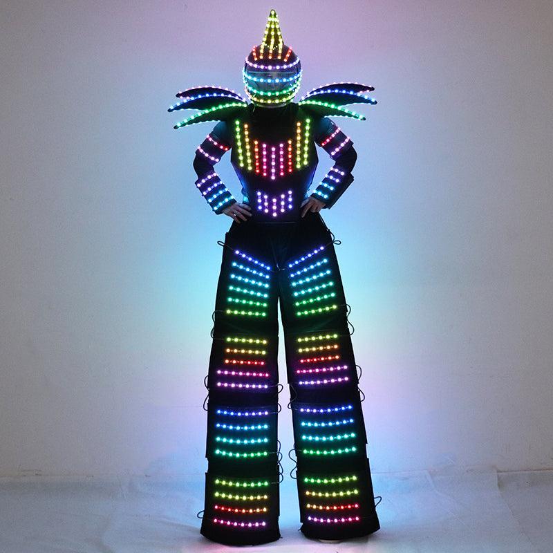 Full Color Pixel LED Robot Costume - Ktvlights